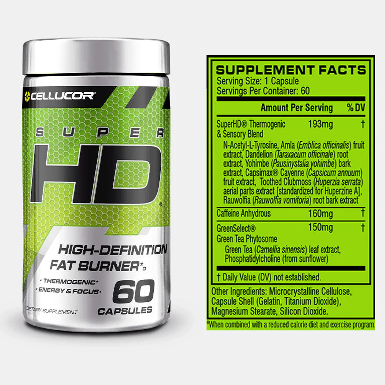 Cellucor Super HD Fat Burner Review