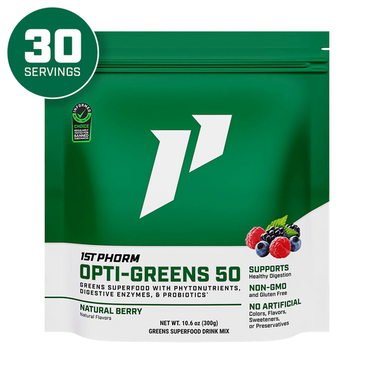 1. Phorm Opti Greens 50 Testbericht